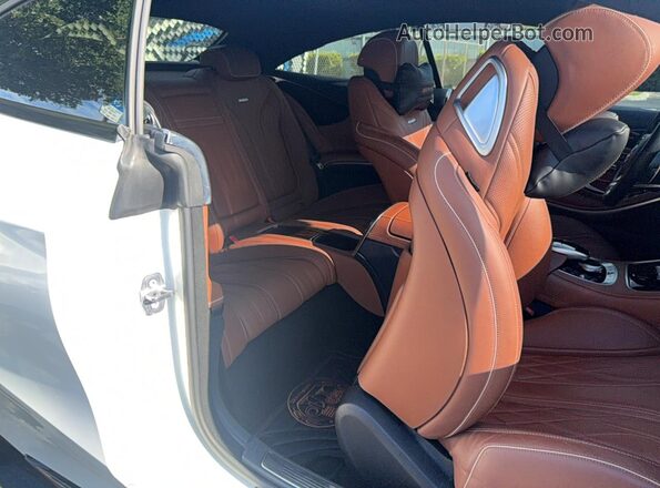 WDDXJ8JB1KA039953 2019 MERCEDES-BENZ S White Vista interior delantera
