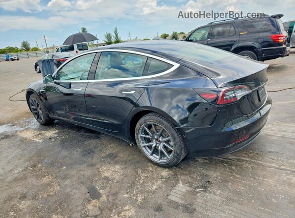 5YJ3E1EA6KF398213 2019 TESLA MODEL Black Trasero derecho