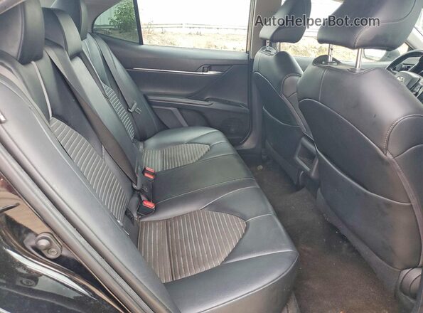 4T1G11AK3LU333626 2020 TOYOTA CAMRY Black Вид задньої частини салону