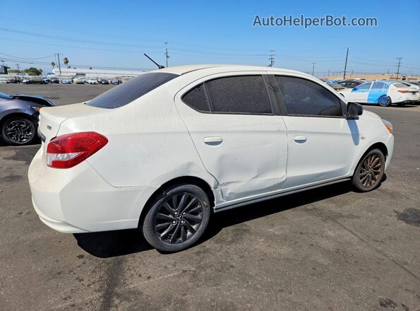 ML32F4FJ2LHF02440 2020 MITSUBISHI MIRAGE Белый Передняя правая четверть