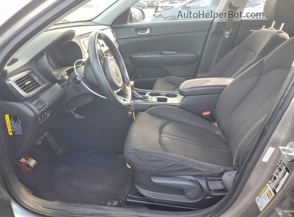 5XXGT4L31GG071526 2016 KIA OPTIMA Gray Widok deski rozdzielczej