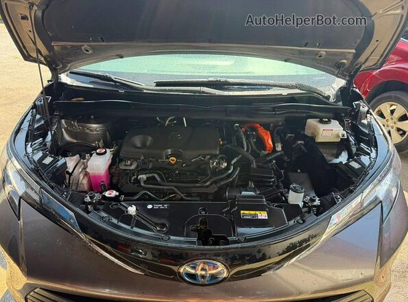 5TDYSKFC2PS089541 2023 TOYOTA SIENNA Gray Instrument cluster view