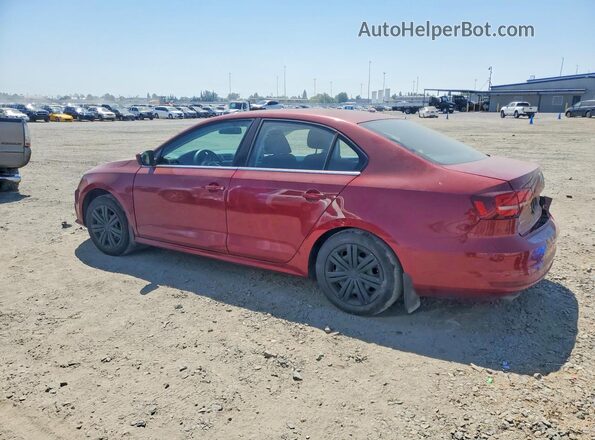 3VW2B7AJ8HM408853 2017 VOLKSWAGEN JETTA Красный Задняя правая четверть