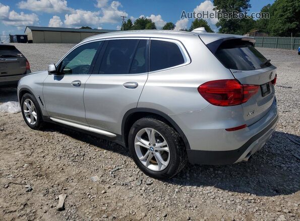 5UXTR9C56KLE21044 2019 BMW X3 Silver Հետևի աջ