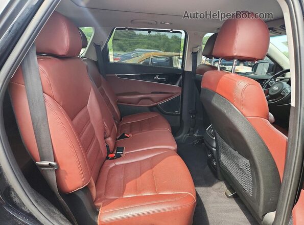 5XYPKDA57JG406511 2018 KIA SORENTO Черный Вид подкапотного пространства