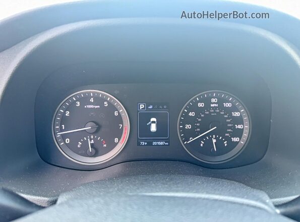 KM8J3CA29GU192143 2016 HYUNDAI TUCSON Silver Widok zestawu wskaźników