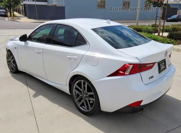 JTHBA1D28G5038420 2016 LEXUS IS White Вид спереду