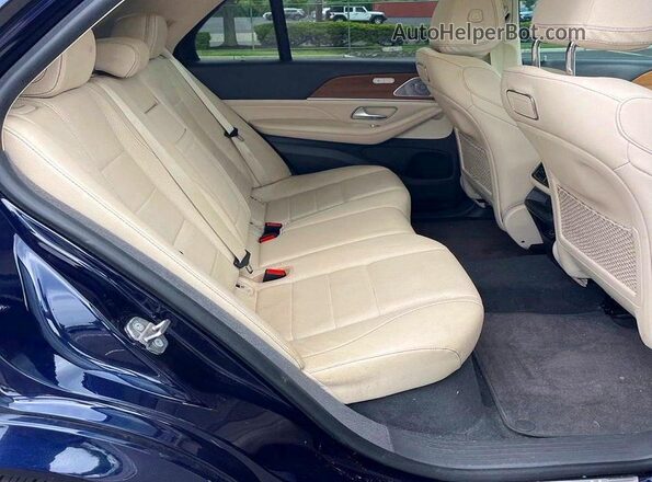 4JGFB4KBXLA209301 2020 MERCEDES-BENZ GLE Blue Вид салону спереду