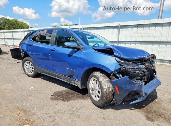 3GNAXUEG8RL351713 2024 CHEVROLET EQUINOX Blue წინა ხედი