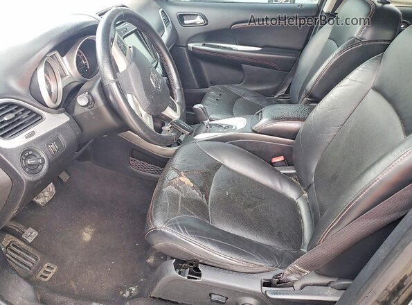 3C4PDDEG6GT190187 2016 DODGE JOURNEY Black Вид панелі приладів
