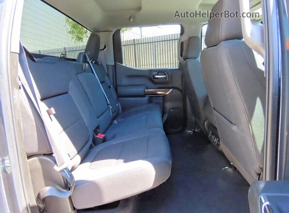 1GCPWDED7NZ104066 2022 CHEVROLET SILVERADO Gray წინა სალონის ხედი