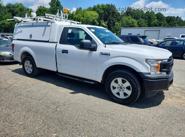 1FTNF1E49KKD52197 2019 FORD F150 White Front view