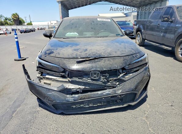 2HGFE2F53SH574537 2025 HONDA CIVIC Black Հետևի տեսք