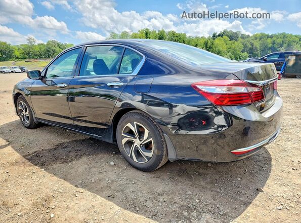 1HGCR2F33GA057928 2016 HONDA ACCORD Black Tył prawy