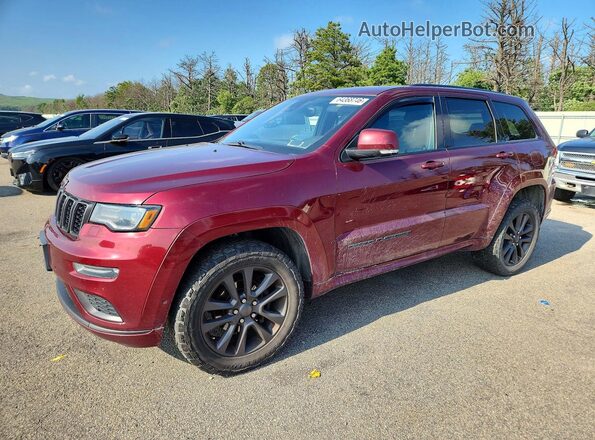 1C4RJFCG6JC222980 2018 JEEP GRAND Red Задня ліва чверть