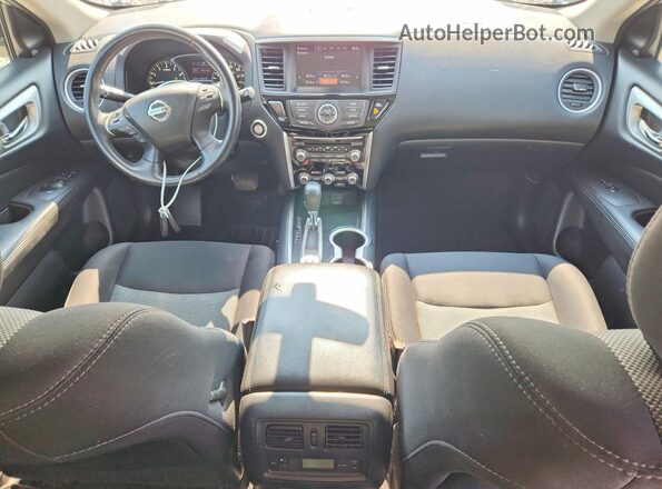 5N1DR2MM0KC589564 2019 NISSAN PATHFINDER Silver Սարքավորումների վահանակի տեսք