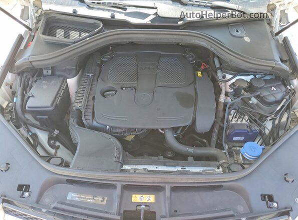 4JGDA5JB1JB048121 2018 MERCEDES-BENZ GLE White Widok naklejki z numerem VIN