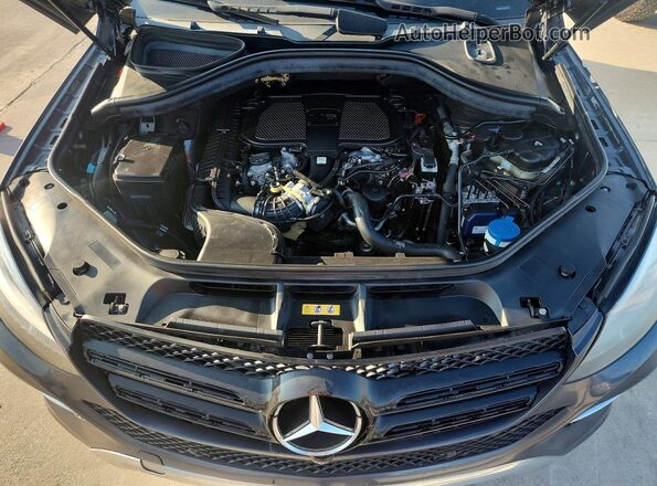 4JGDA5HBXGA777657 2016 MERCEDES-BENZ GLE Серый Вид подкапотного пространства