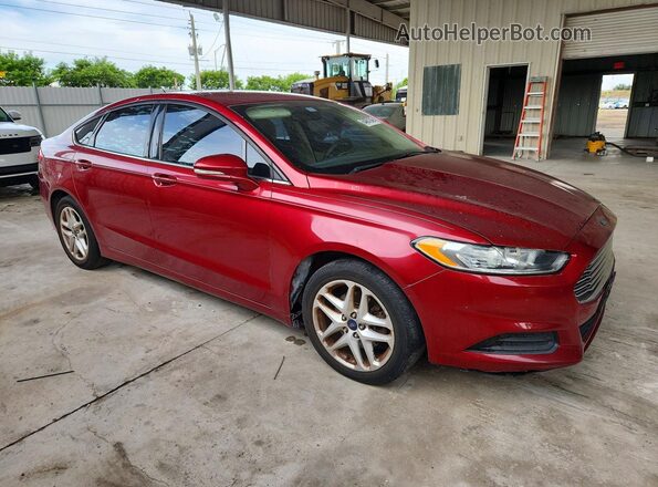 3FA6P0HD7GR275412 2016 FORD FUSION Red Vista frontal