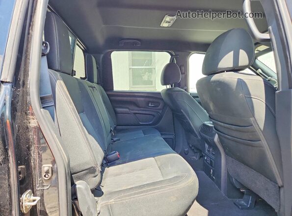 1N6BA1F4XKN512177 2019 NISSAN TITAN Black Vista interior trasera