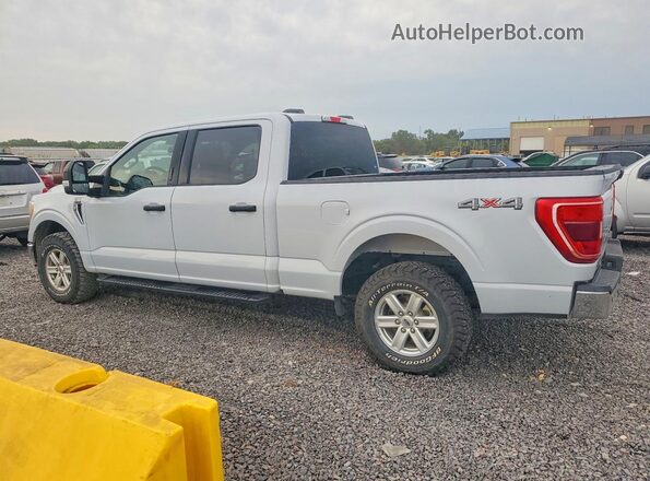 1FTFW1E87NKE37244 2022 FORD F150 White Trasero derecho