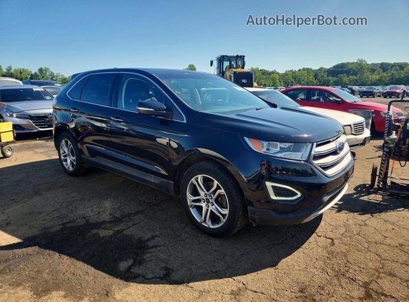 2FMPK4K96GBB83338 2016 FORD EDGE Черный Вид спереди
