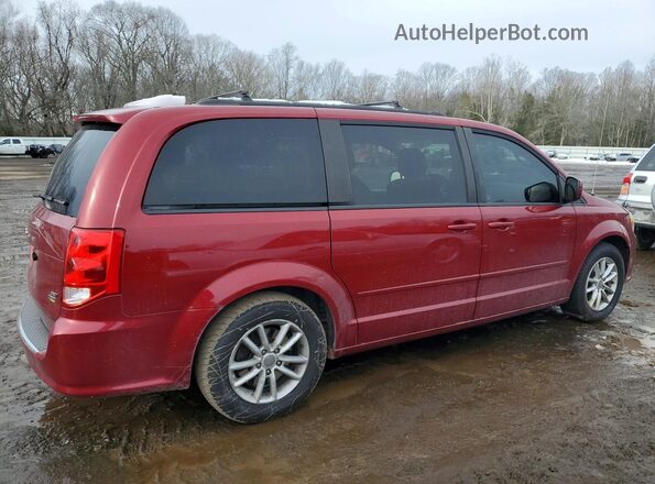 2C4RDGCG0GR179363 2016 DODGE CARAVAN Red Передня права чверть