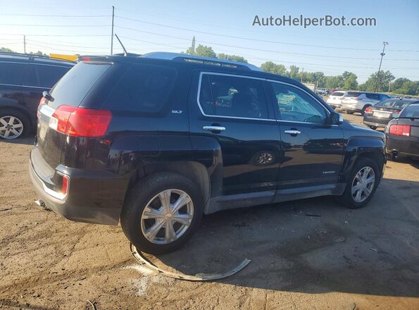 2GKALPEK8H6245862 2017 GMC TERRAIN Black Передня права чверть