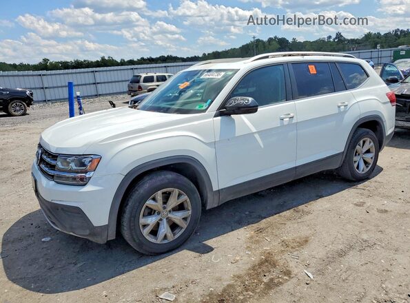 1V2BR2CA5JC501186 2018 VOLKSWAGEN ATLAS Белый Задняя левая четверть