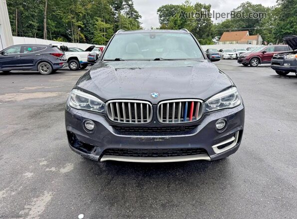 5UXKR0C58H0V66990 2017 BMW X5 Black Вид ззаду