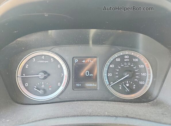 5NPE24AF1JH624758 2018 HYUNDAI SONATA White უკანა სავარძლების ხედი