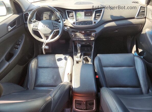 KM8J3CA23JU615371 2018 HYUNDAI TUCSON Silver Vista del cuadro de instrumentos
