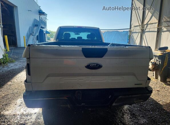1FTEX1CPXJKD89610 2018 FORD F150 Белый Вид салона спереди