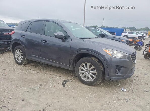 JM3KE4CY3G0667374 2016 MAZDA CX-5 Gray Front view