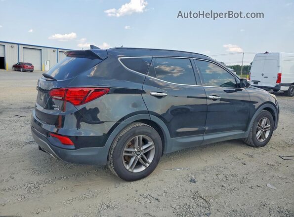 5XYZUDLB5HG468330 2017 HYUNDAI SANTA FE Black Передня права чверть