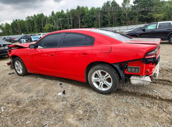 2C3CDXBG3NH258718 2022 DODGE CHARGER Red Rear right