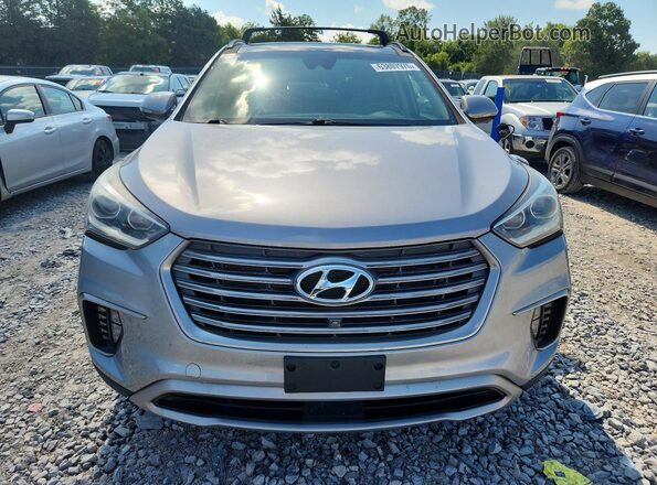 KM8SRDHF3HU182954 2017 HYUNDAI SANTA Silver Vista trasera
