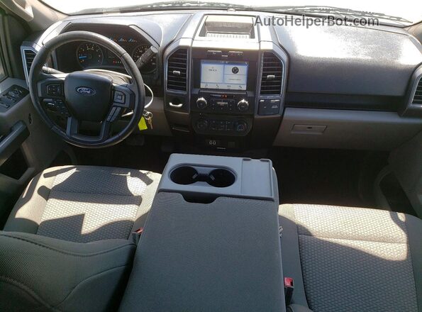 1FTEW1CG9JKC88416 2018 FORD F150 White Vista del cuadro de instrumentos