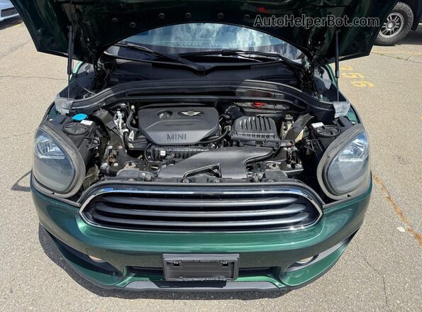 WMZYV5C57K3F58196 2019 MINI COOPER Green Widok wnętrza z przodu
