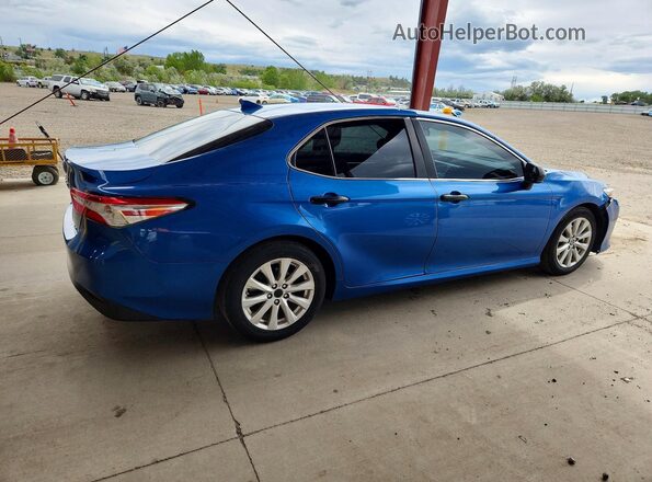 4T1B11HK6KU235852 2019 TOYOTA CAMRY Blue Przód prawy