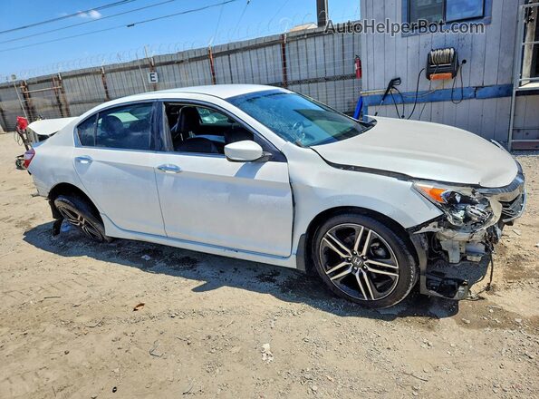 1HGCR2F53GA157822 2016 HONDA ACCORD White Вид спереду