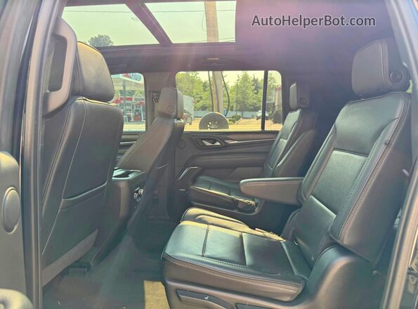 1GKS2JKL9MR354346 2021 GMC YUKON Black Widok wnętrza z tyłu