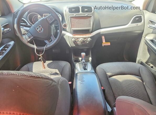 3C4PDCBG6HT532379 2017 DODGE JOURNEY Silver Вид щитка приладів