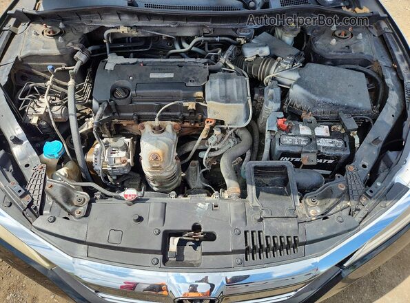 1HGCR2F33GA057928 2016 HONDA ACCORD Black Widok komory silnika