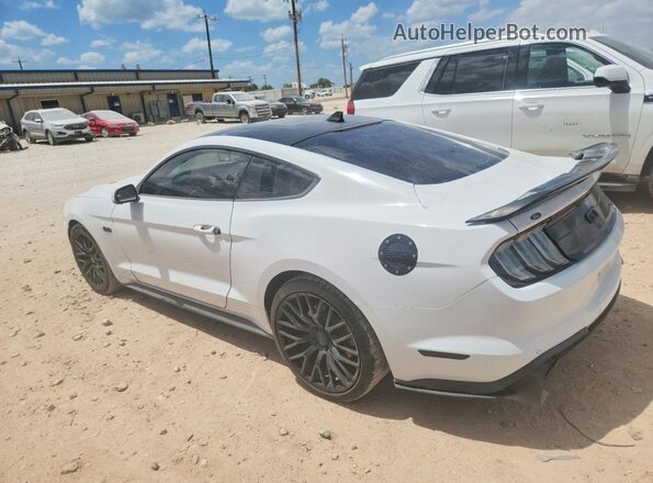 1FA6P8CF4L5180732 2020 FORD MUSTANG White Trasero derecho