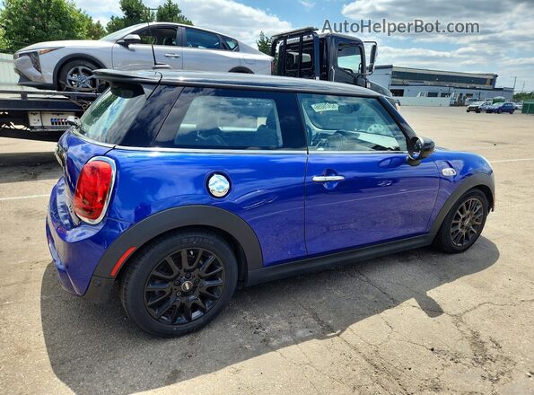 WMWXR5C05L2L85607 2020 MINI COOPER Blue Delantero derecho