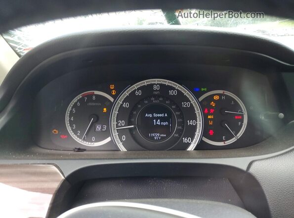 1HGCR3F96GA004974 2016 HONDA ACCORD Белый Вид задних сидений