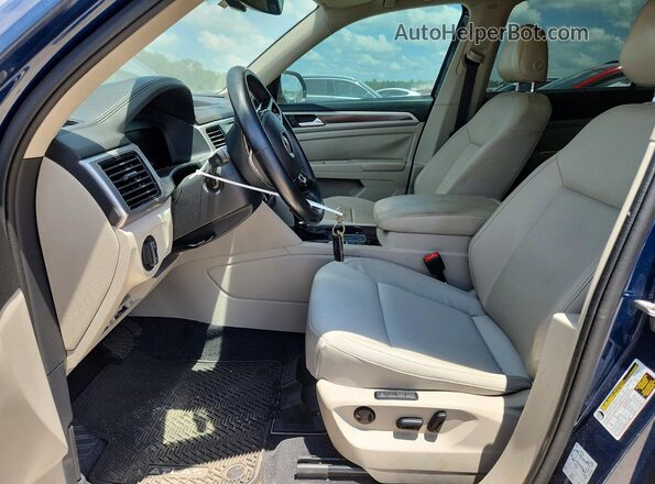 1V2ER2CAXKC519410 2019 VOLKSWAGEN ATLAS Blue Vista del salpicadero