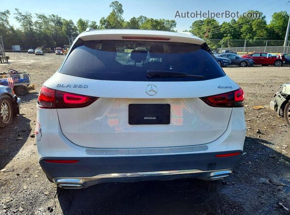 W1N4N4HB2MJ215405 2021 MERCEDES-BENZ GLA Белый Вид салона спереди