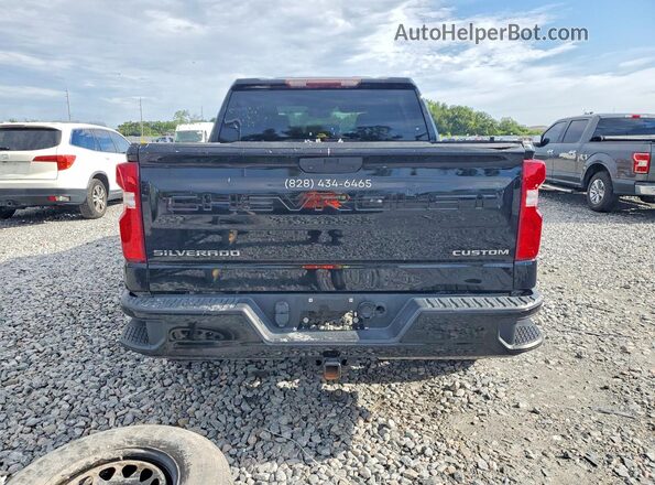 3GCPWBEK0MG128422 2021 CHEVROLET SILVERADO Black წინა სალონის ხედი